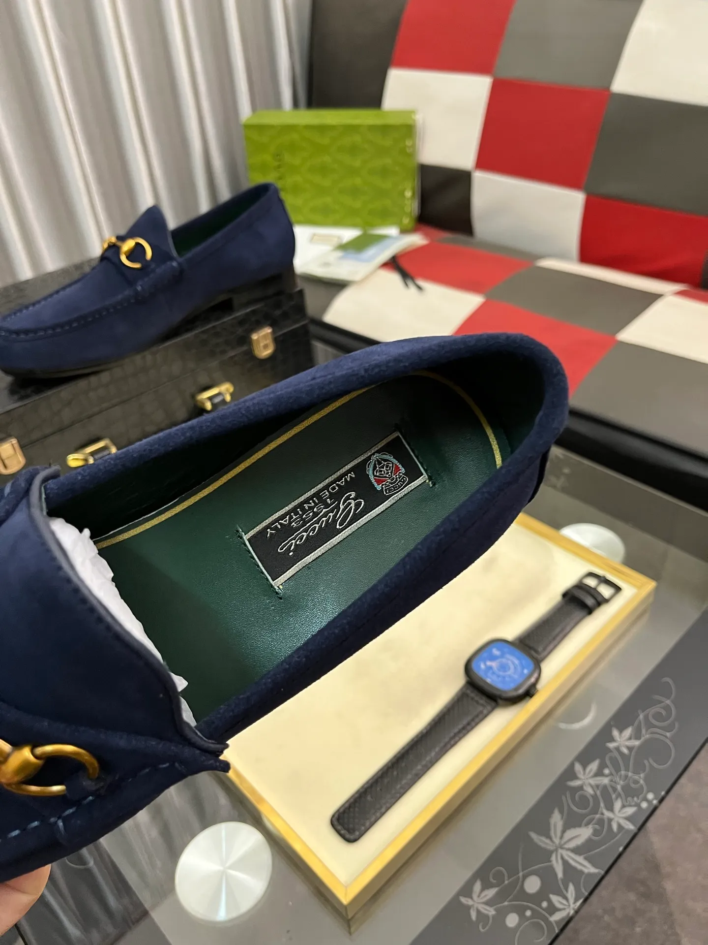 Men's Men's Shoes 💰540⌚️⌚️【GUCCI】The most popular classic Gucci leather shoes. Synchronized with the official website, the upper is made of Italian first-layer cowhide ➕cowhide lining, with unique brand and unique craftsmanship. Highlighting the hot style of the new year. Stop hesitating, stop wandering, get it now. Digital: 38--444️⃣colors available